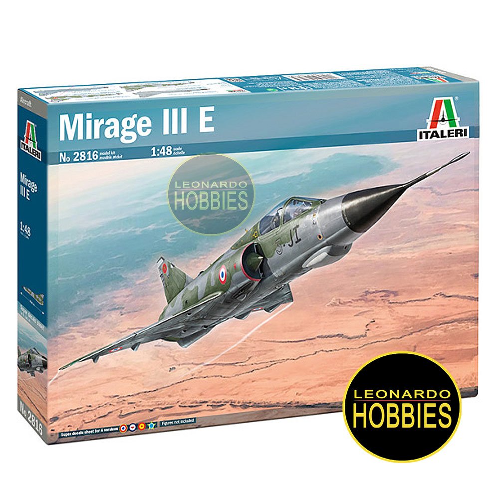 Mirage III E/EA Escala 1/48 Italeri 2816