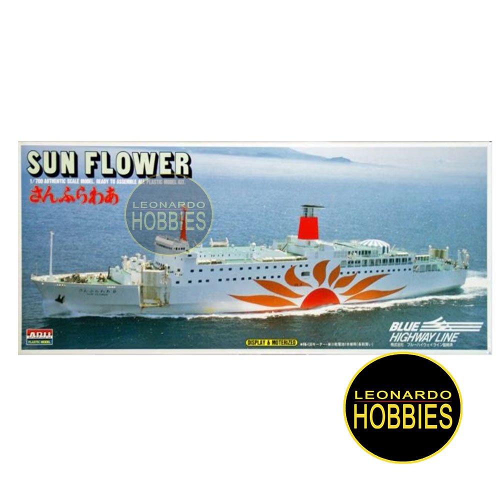 Sunflower Blue Highway Line Escala 1/700 Arii A672