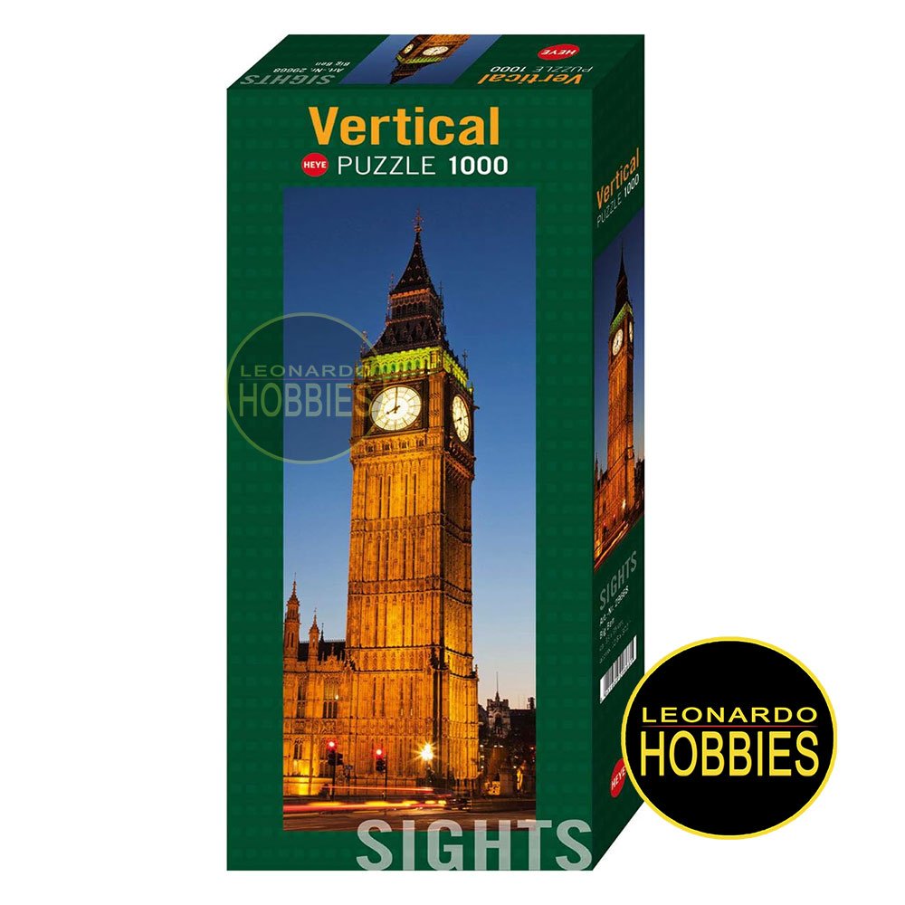 Big Ben, Londres, Inglaterra 1000 Piezas Panorama Heye 29668